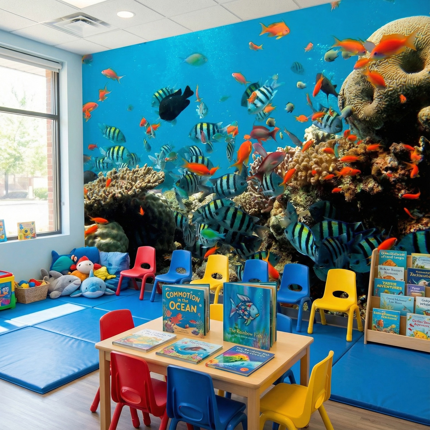 Poster xxl: Poisson de r&eacute;cif