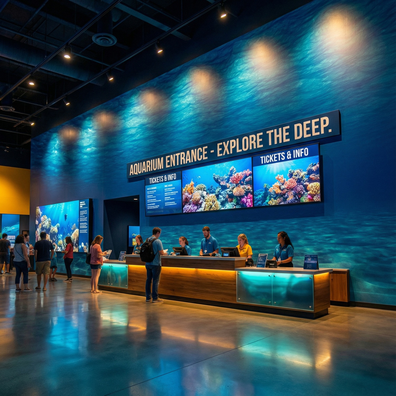 Poster xxl: Profondeurs marines