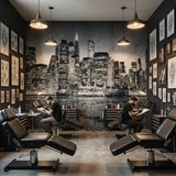 Poster xxl: Blue Manhattan 21