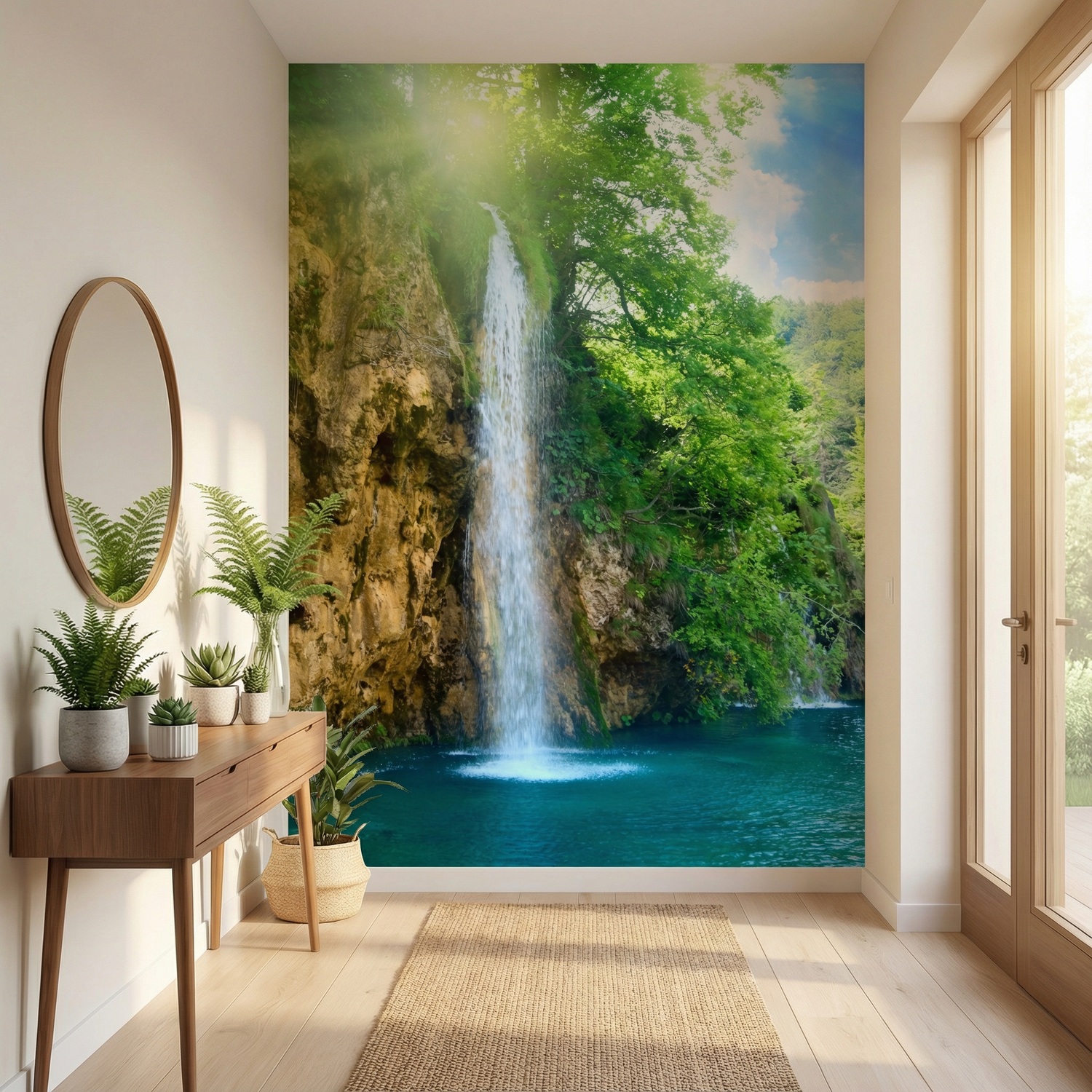 Poster xxl: Paysage de cascade