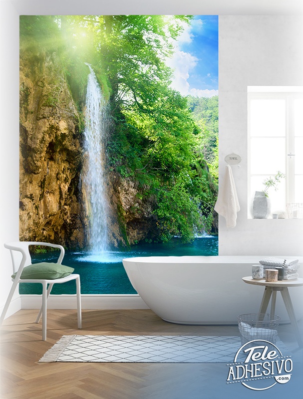 Poster xxl: Paysage de cascade