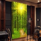 Poster xxl: Coucher de soleil dans la for&ecirc;t 9