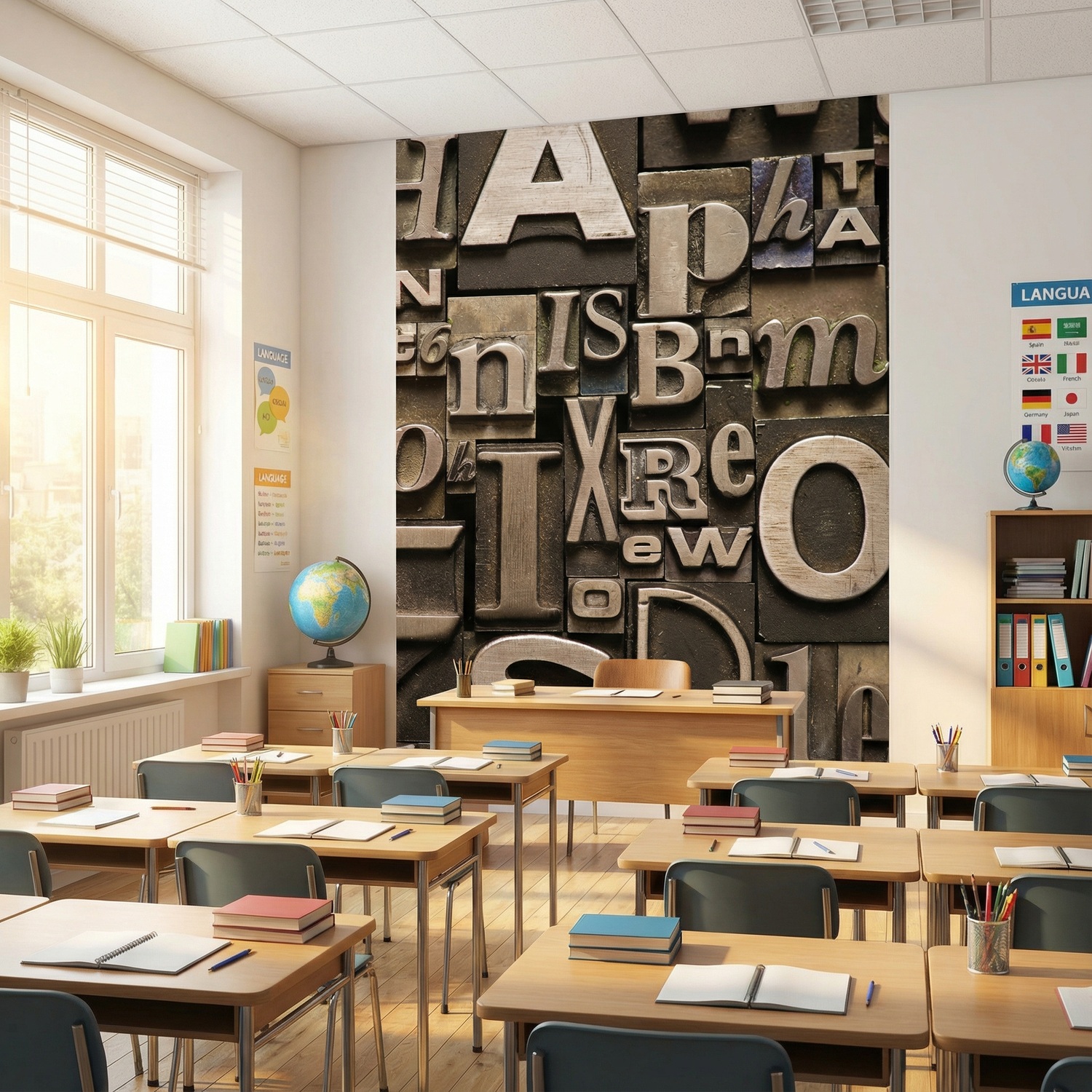 Poster xxl: Imprimer lettres