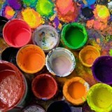 Poster xxl: Des pots de peinture 2