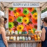 Poster xxl: Fleurs Pop 11