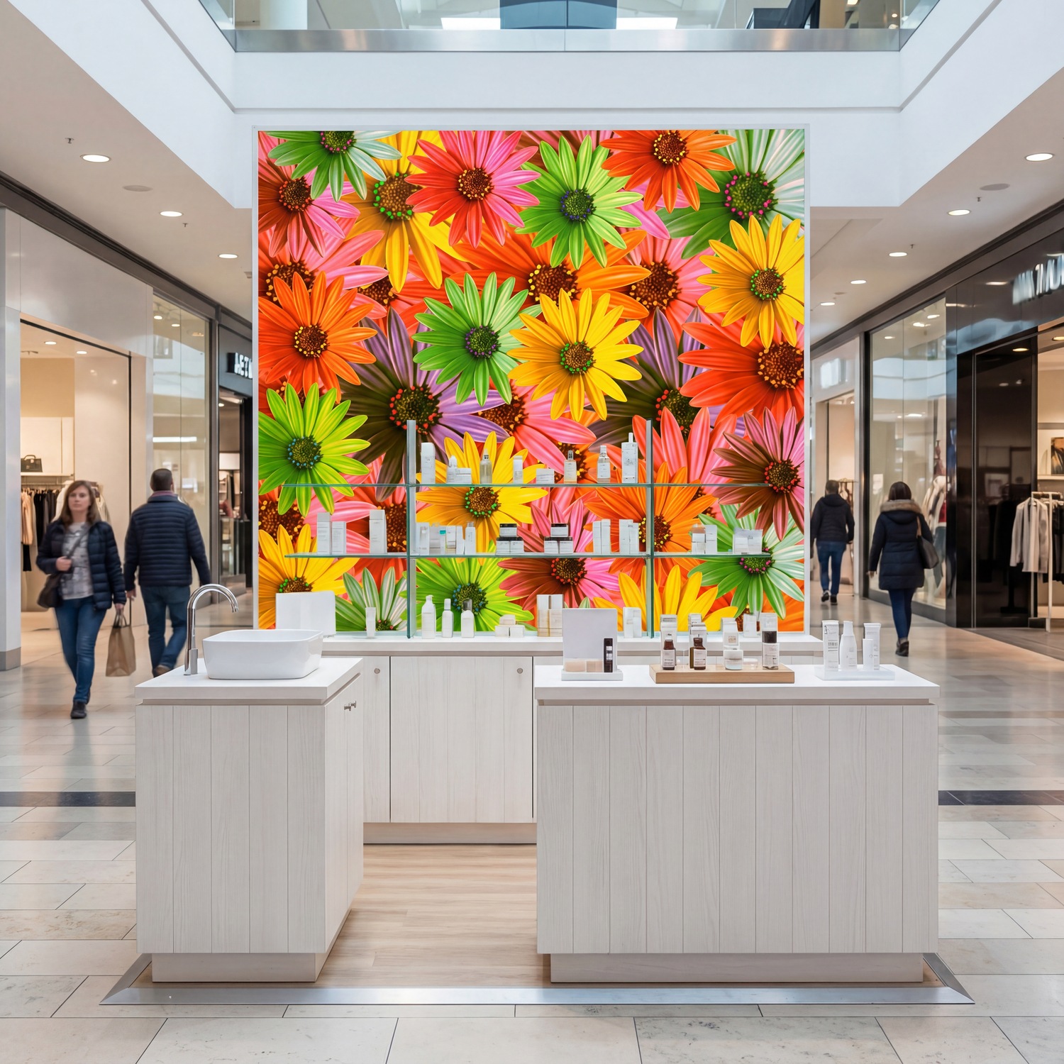 Poster xxl: Fleurs Pop