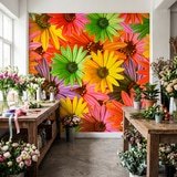 Poster xxl: Fleurs Pop 6