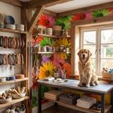 Poster xxl: Fleurs Pop 8