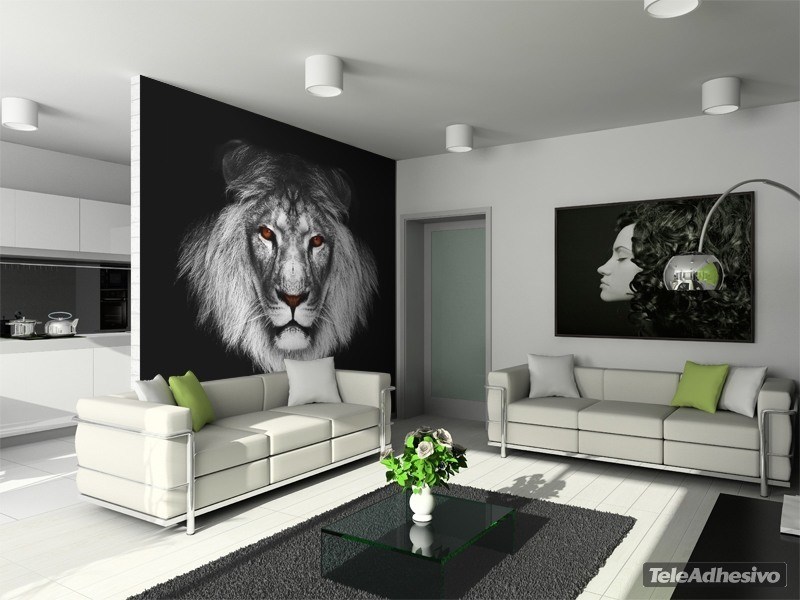 Poster xxl: Grand lion africain