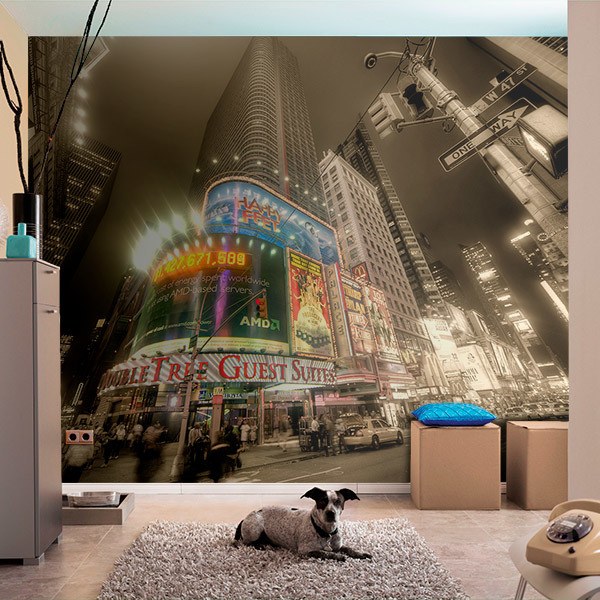 Poster XXL Times Square, publicité