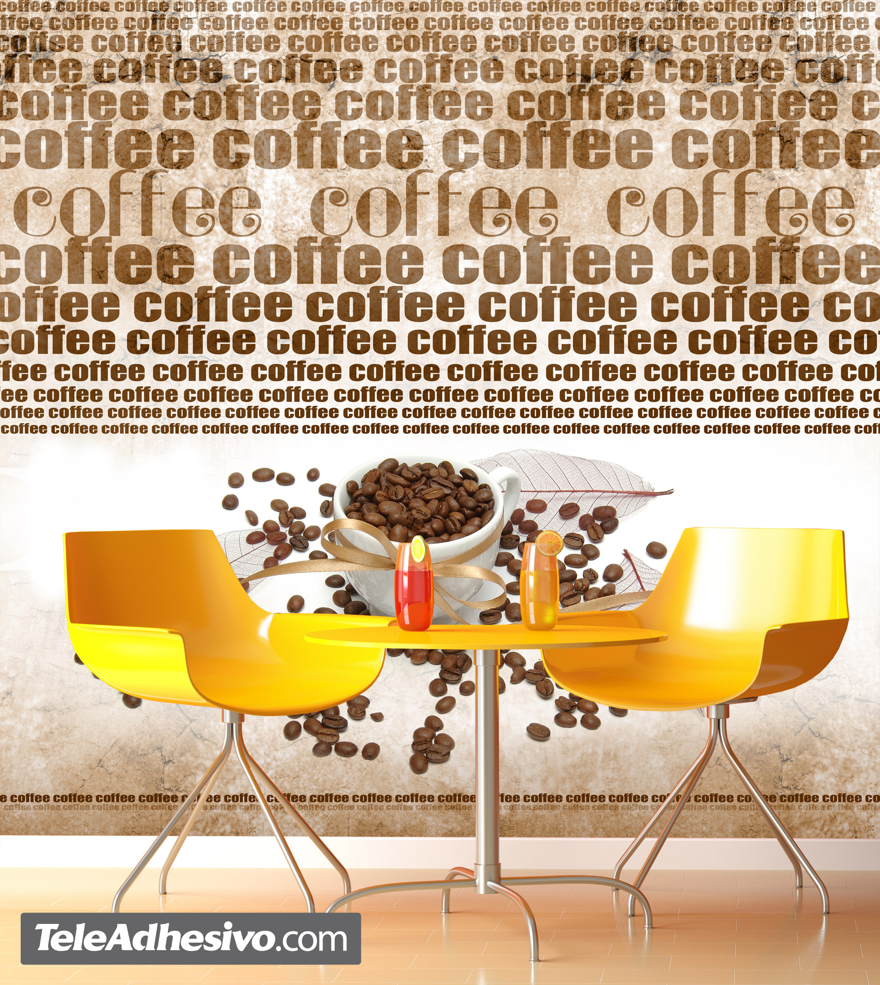 Poster xxl: Café