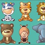 Stickers pour enfants: Animaux sympathiques 3