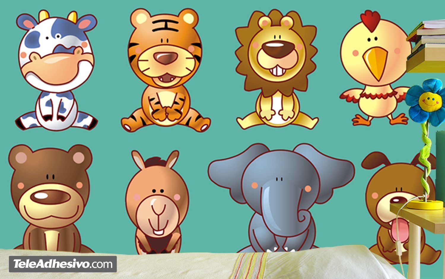 Stickers pour enfants: Animaux sympathiques