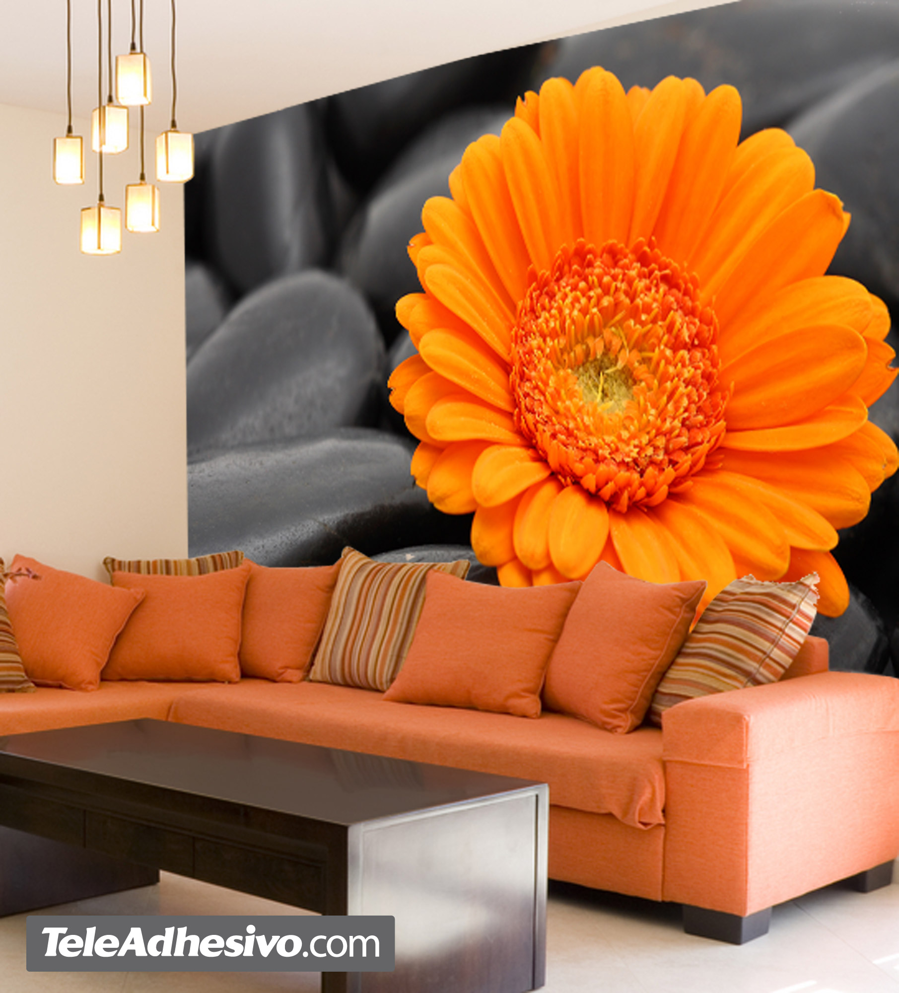 Poster xxl: Gerbera orange