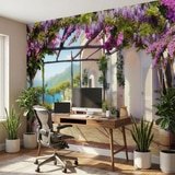 Poster xxl: Terrasse en bord de mer M&eacute;diterran&eacute;e 9