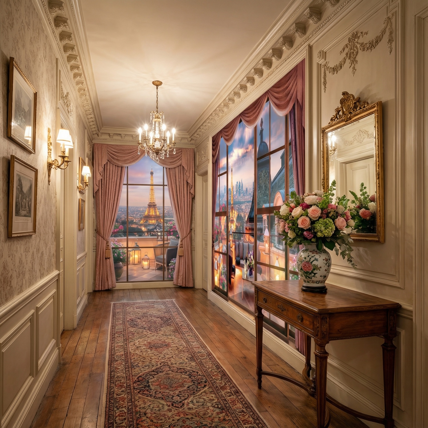 Poster xxl: Vue de la tour eiffel