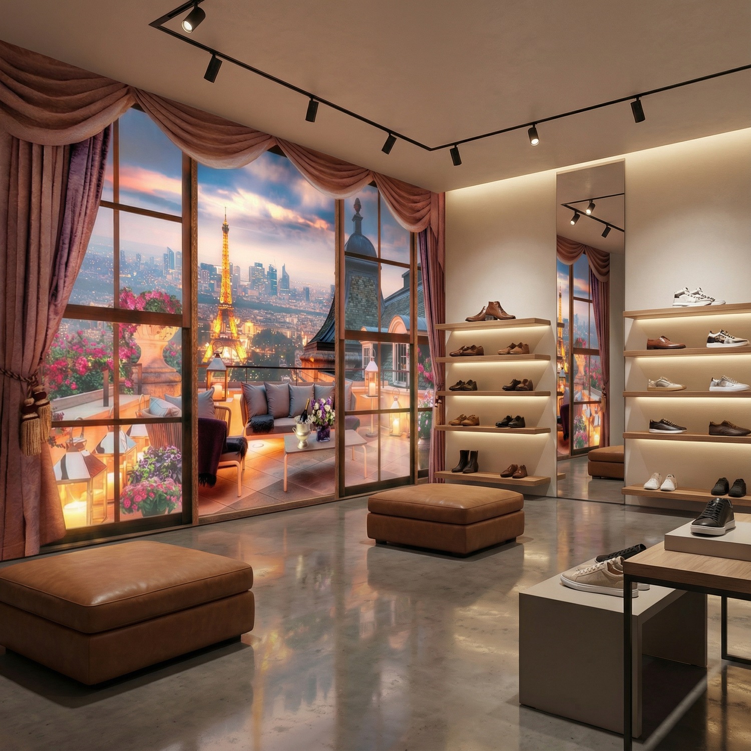 Poster xxl: Vue de la tour eiffel