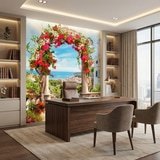 Poster xxl: Arche floral &agrave; la c&ocirc;te 17