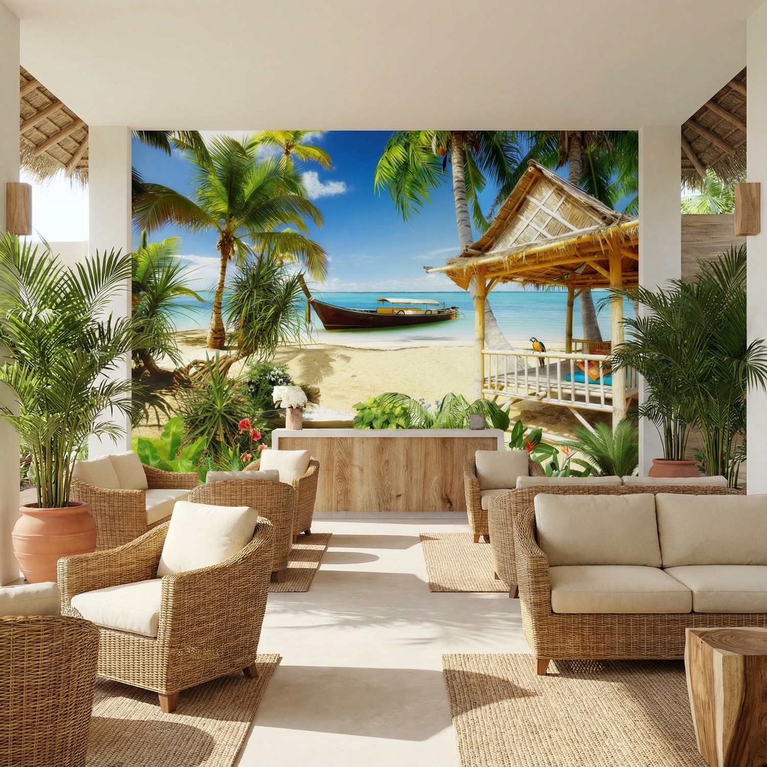 Poster xxl: Plage de r&ecirc;ve