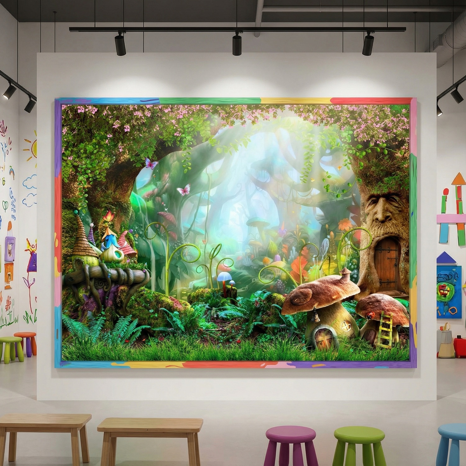 Poster xxl: For&ecirc;t fantastique