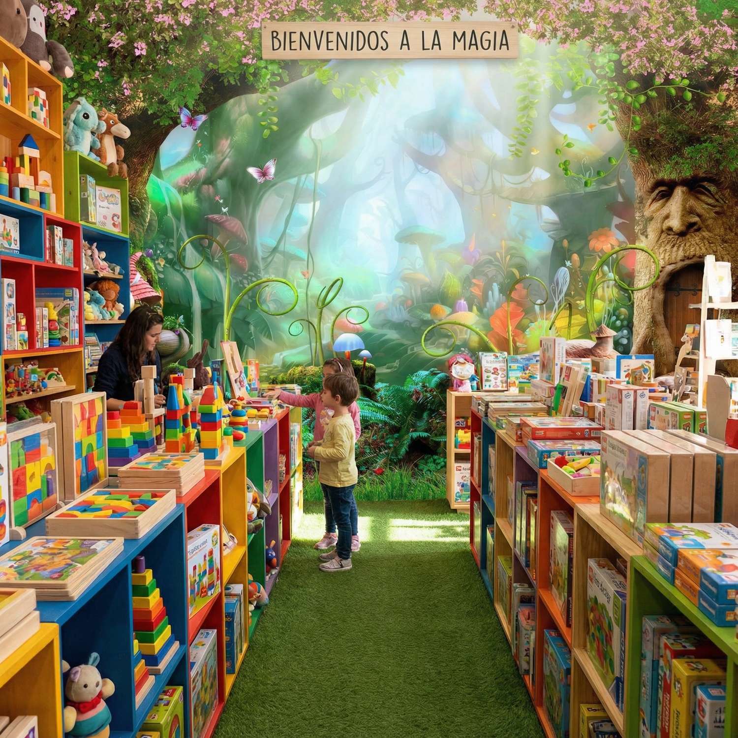 Poster xxl: For&ecirc;t fantastique