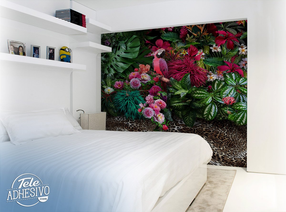 Poster xxl: Perroquet Rose