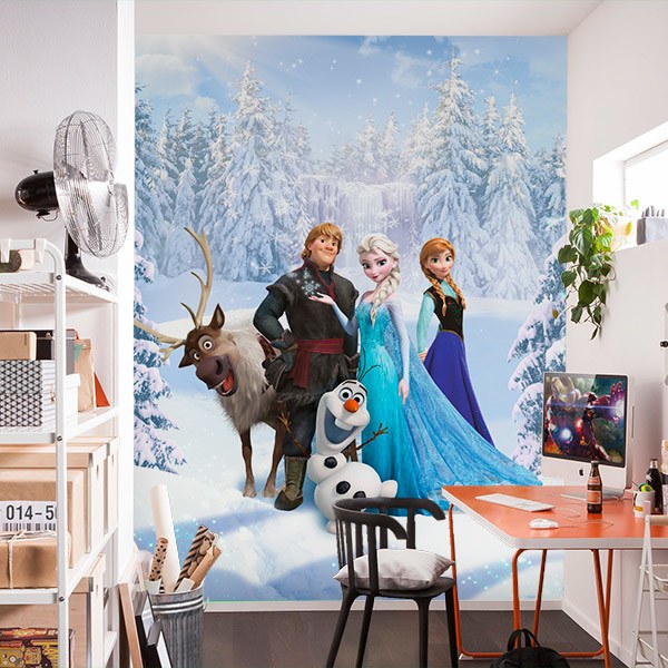 Poster xxl: Les Personnages de Frozen