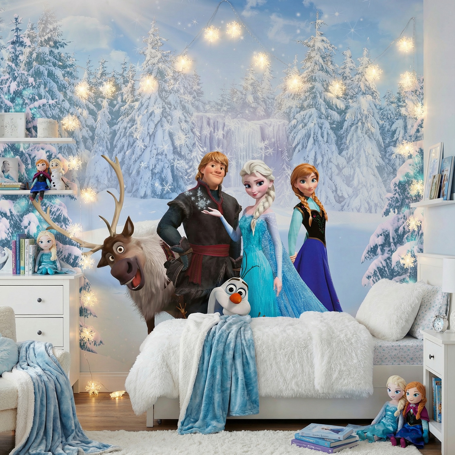 Poster xxl: Les Personnages de Frozen
