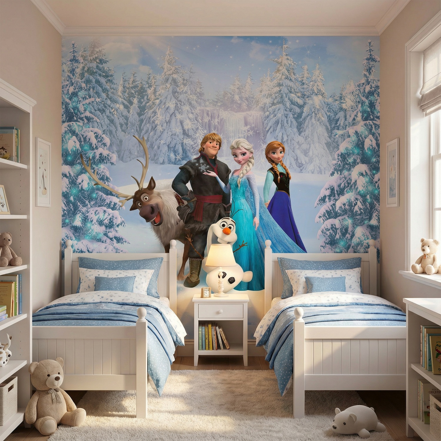 Poster xxl: Les Personnages de Frozen