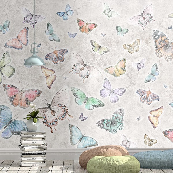 Poster xxl: Collage de Papillons