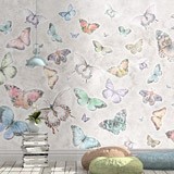 Poster xxl: Collage de Papillons 2