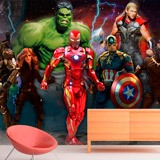 Poster xxl: Les Avengers Prêts pour la Bataille 2