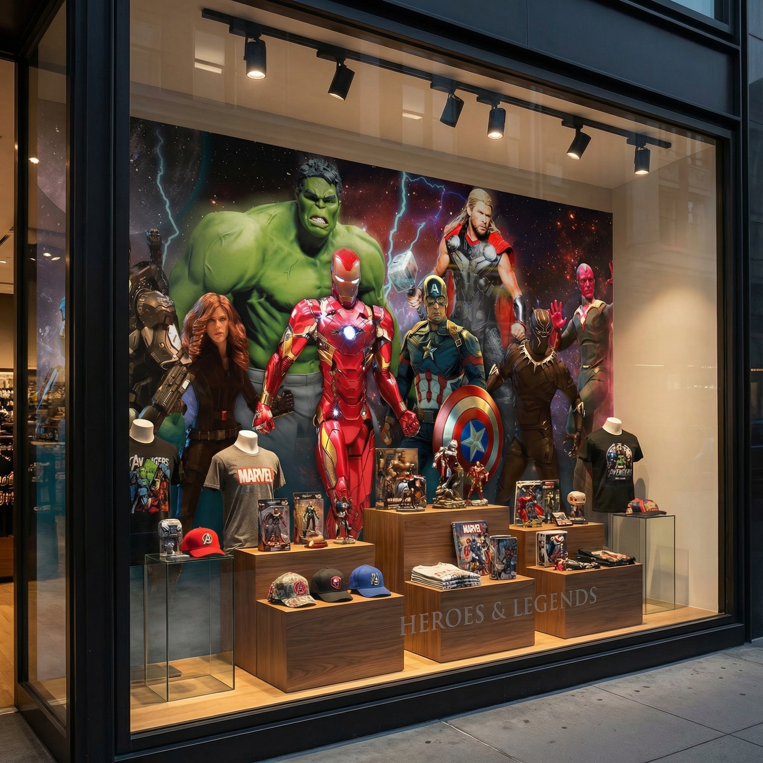 Poster xxl: Les Avengers Pr&ecirc;ts pour la Bataille