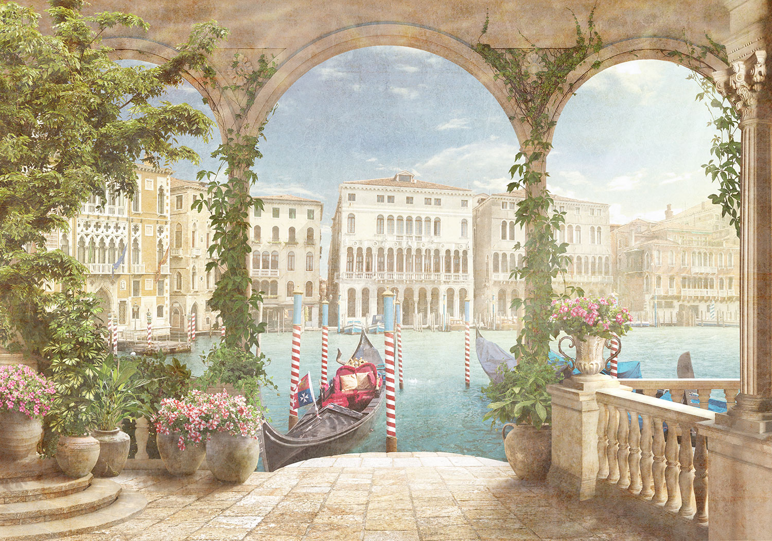 Poster xxl: Vues vers Venise