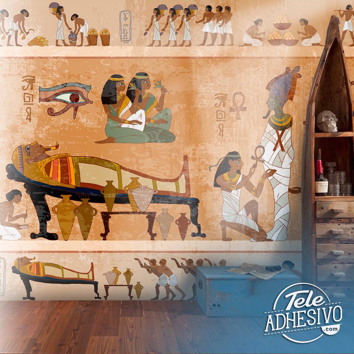 Poster xxl: Peintures Égyptiennes Anciennes