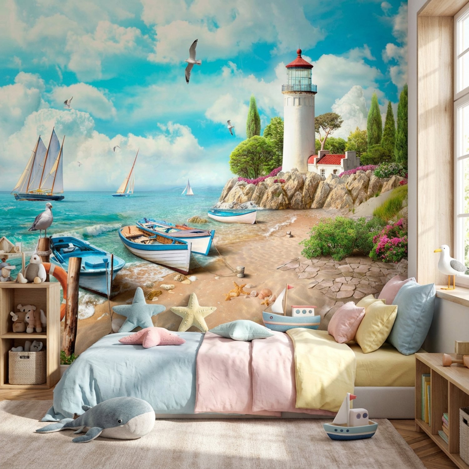 Poster xxl: Petit Port Maritime