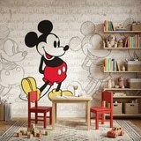 Poster xxl: L'&eacute;volution de Mickey Mouse 4