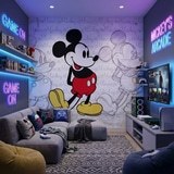 Poster xxl: L'&eacute;volution de Mickey Mouse 9