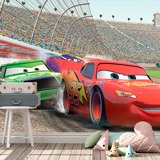 Poster xxl: Lightning McQueen à la Piston Cup 2