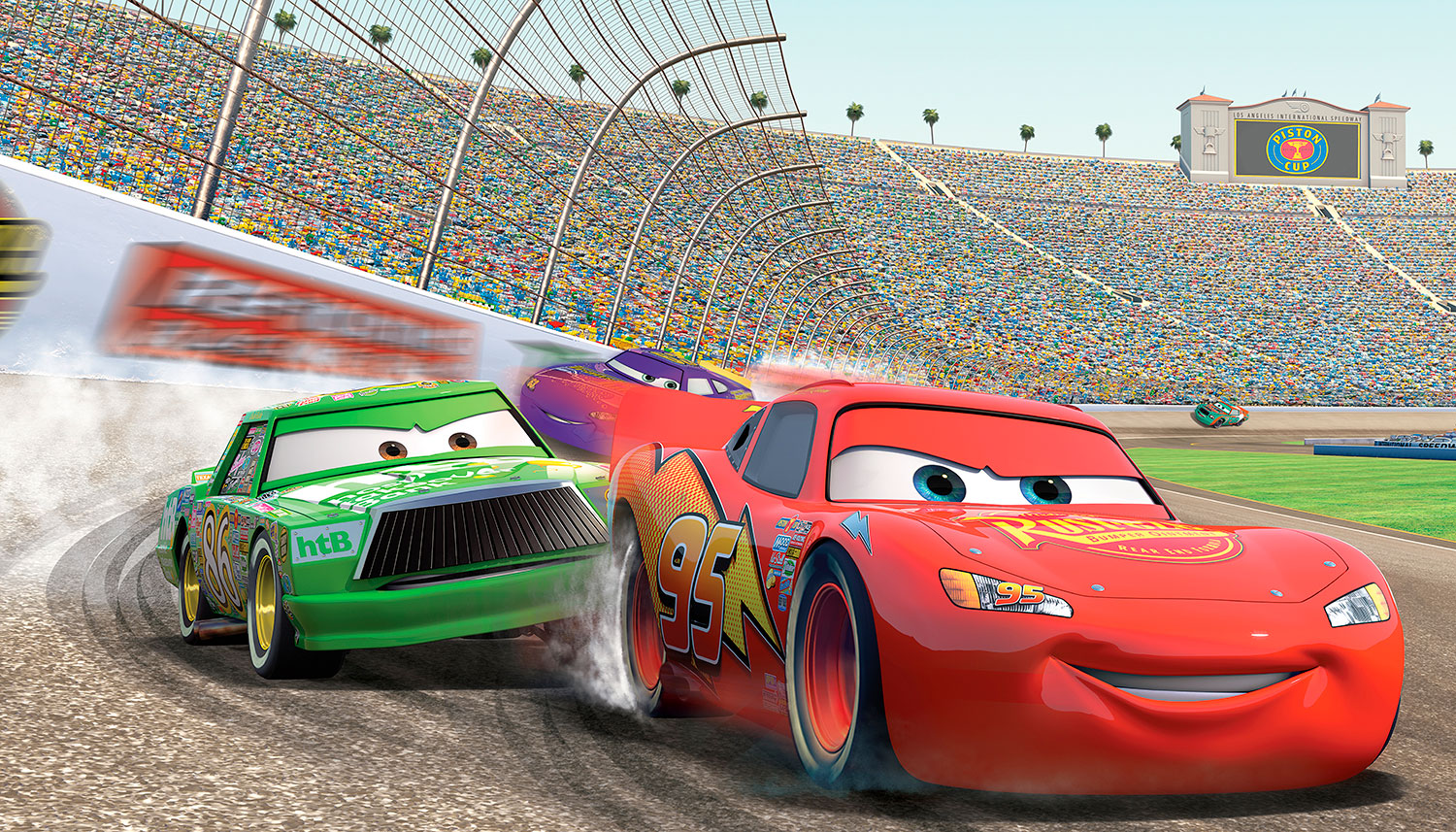 Poster xxl: Lightning McQueen &agrave; la Piston Cup
