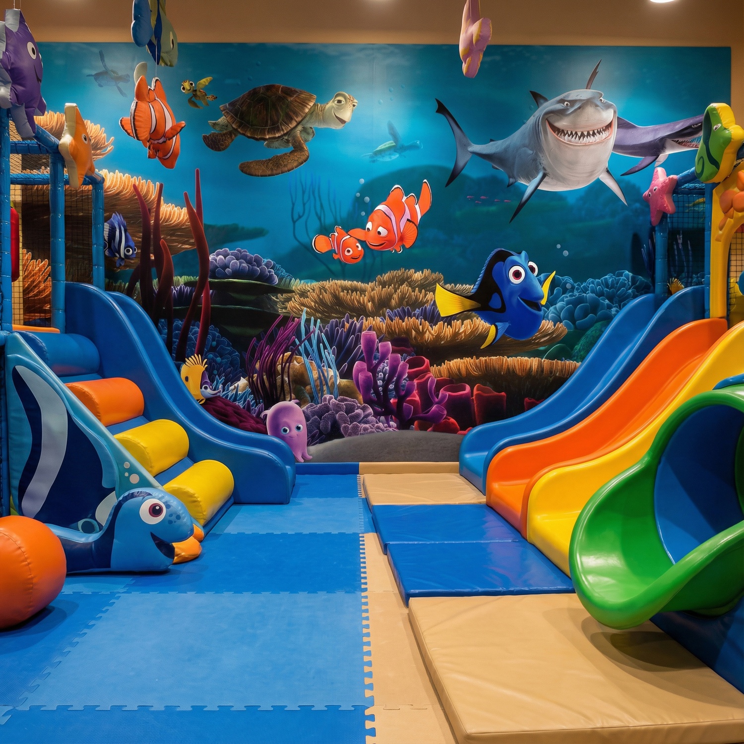 Poster xxl: Personnages de Nemo