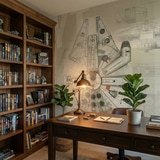 Poster xxl: Les plans du Faucon Millenium 9