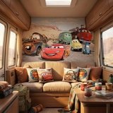 Poster xxl: Lightning McQueen et ses amis &agrave; Radiator Springs 18