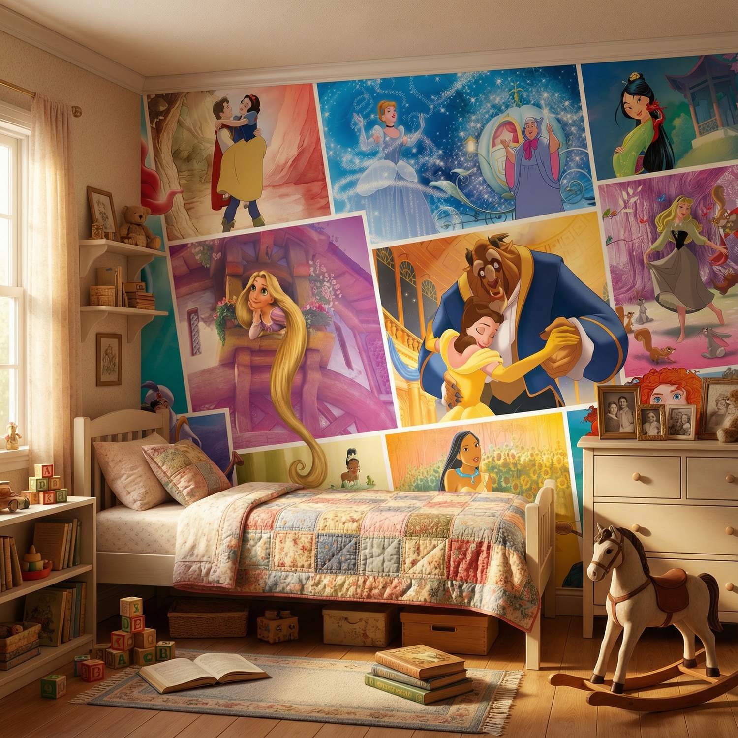 Poster xxl: Princesses de Disney