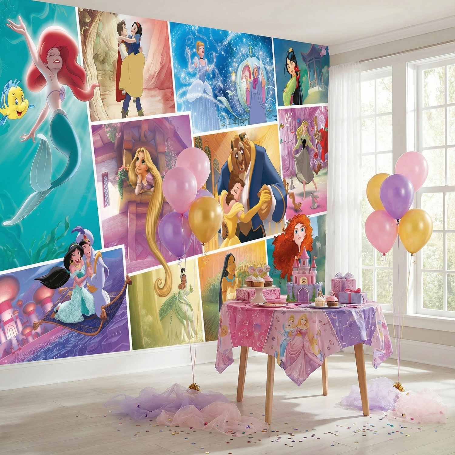 Poster xxl: Princesses de Disney
