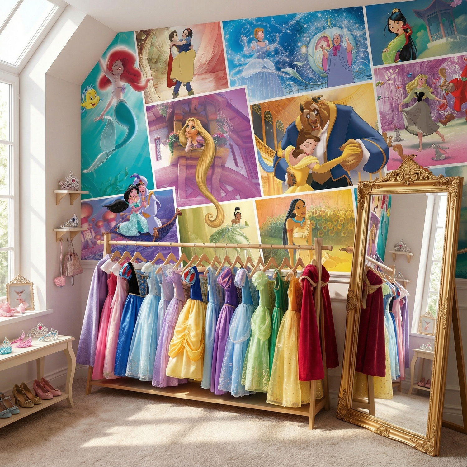 Poster xxl: Princesses de Disney