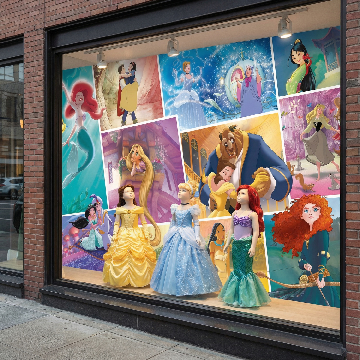 Poster xxl: Princesses de Disney