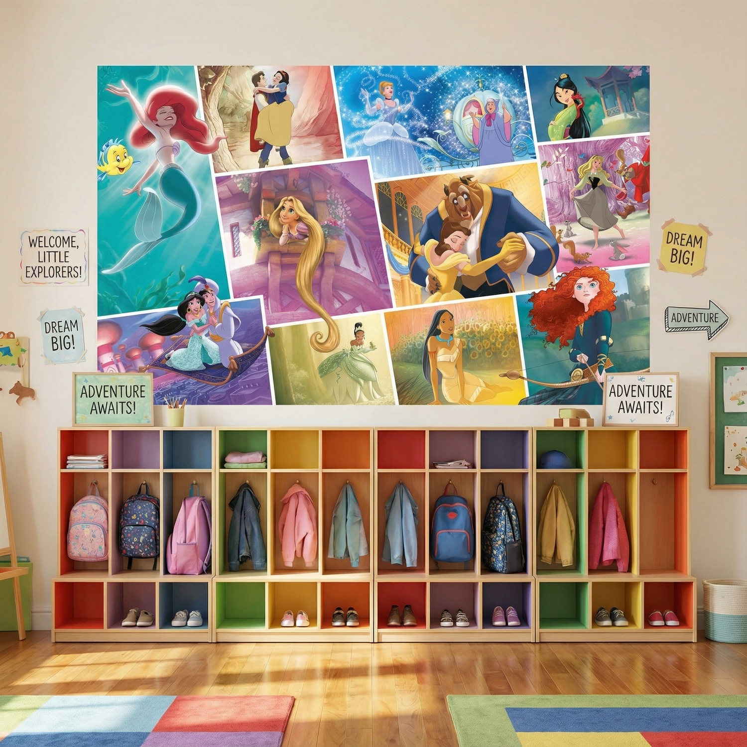 Poster xxl: Princesses de Disney