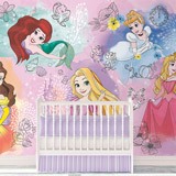 Poster xxl: Les Beaux Visages des Princesses Disney 2