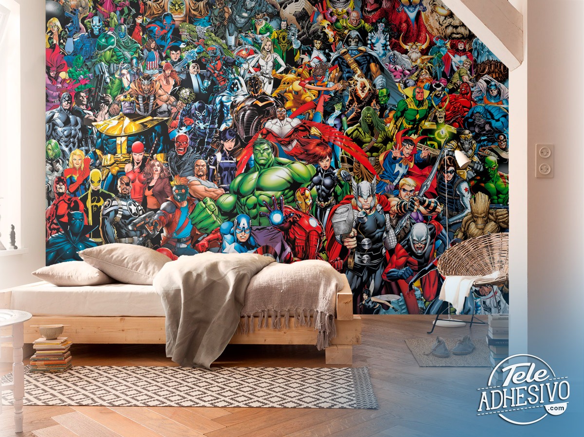 Poster xxl: Les Personnages Avengers 